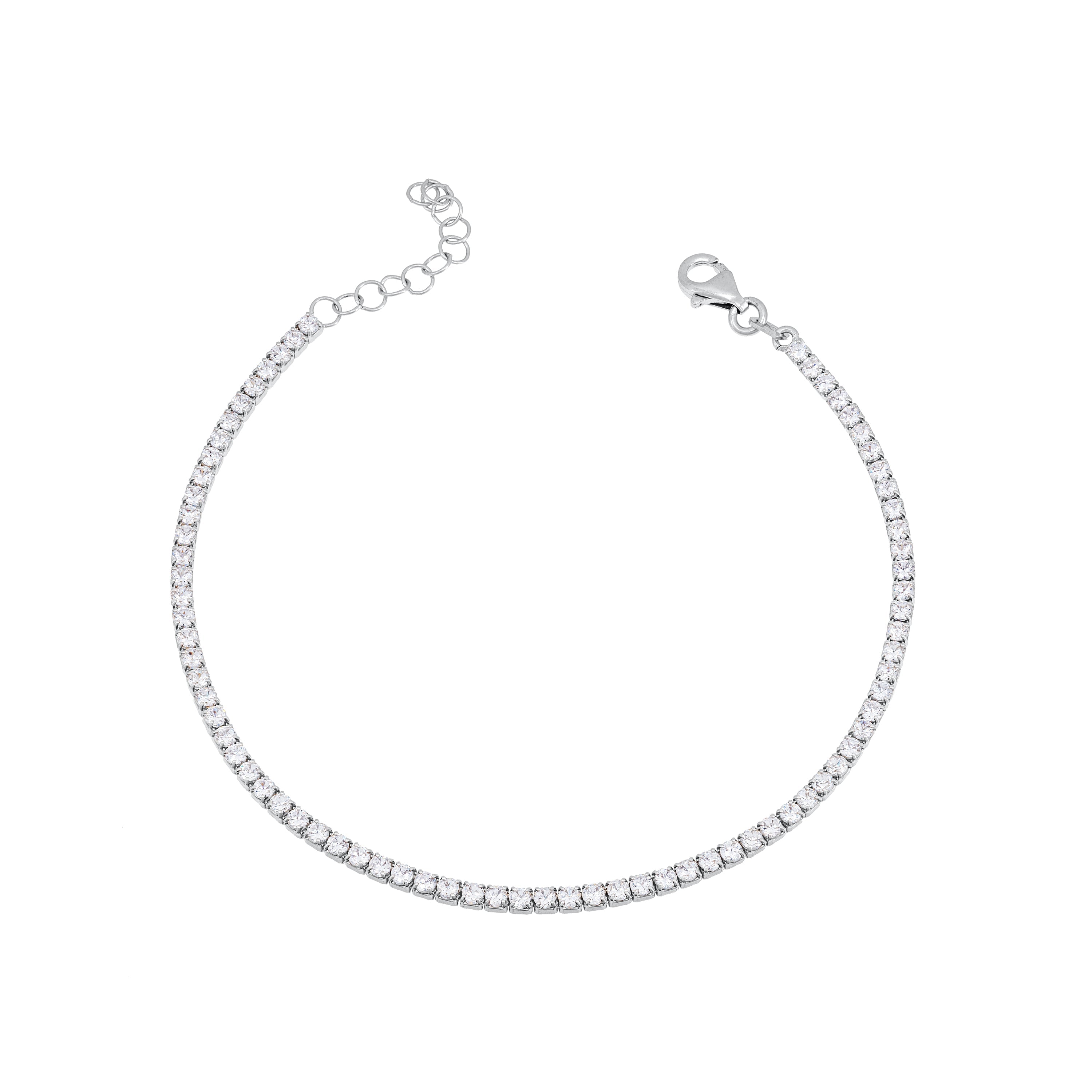 Tennis Bracelet - Silver 2mm